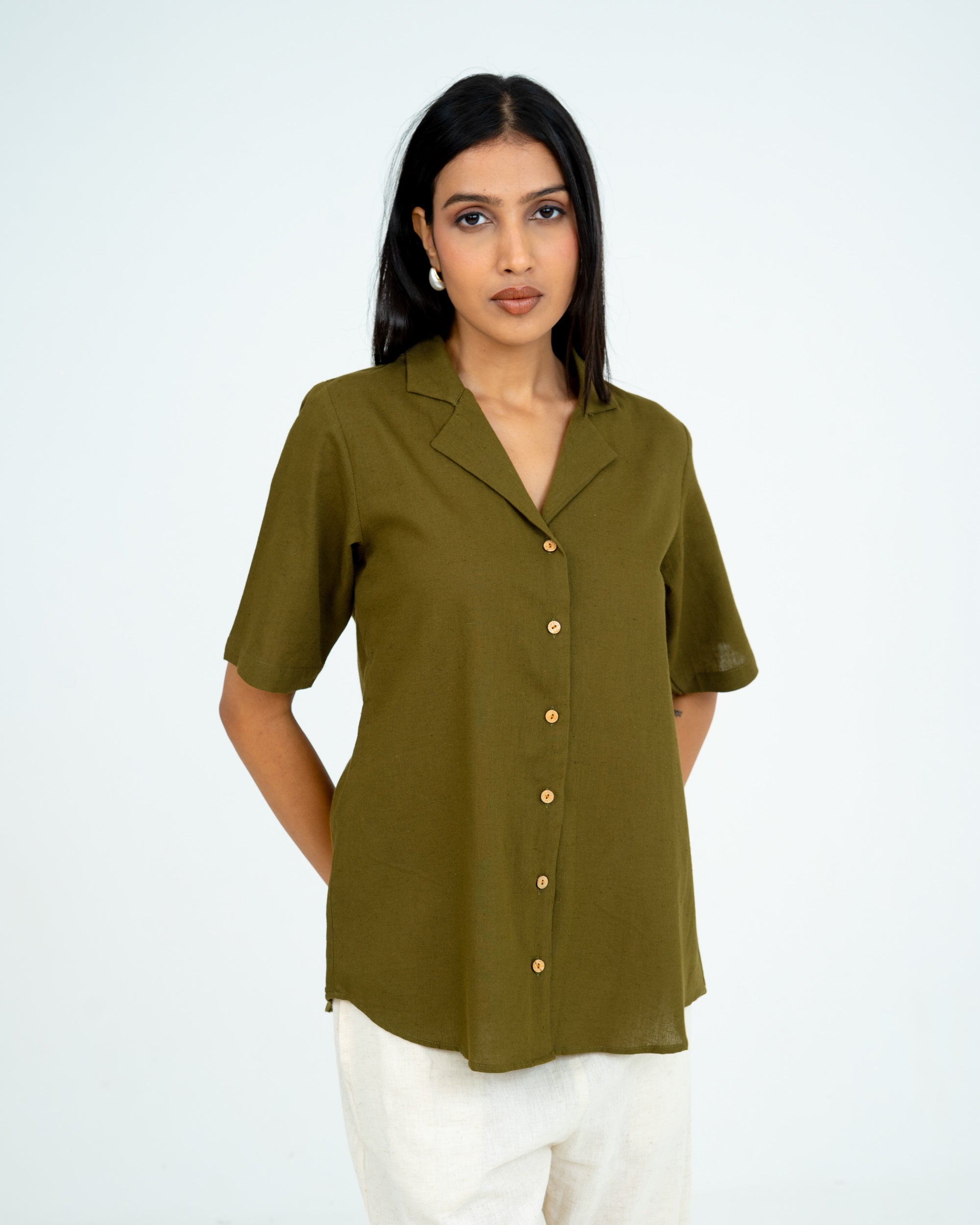 Verve Olive Green Top