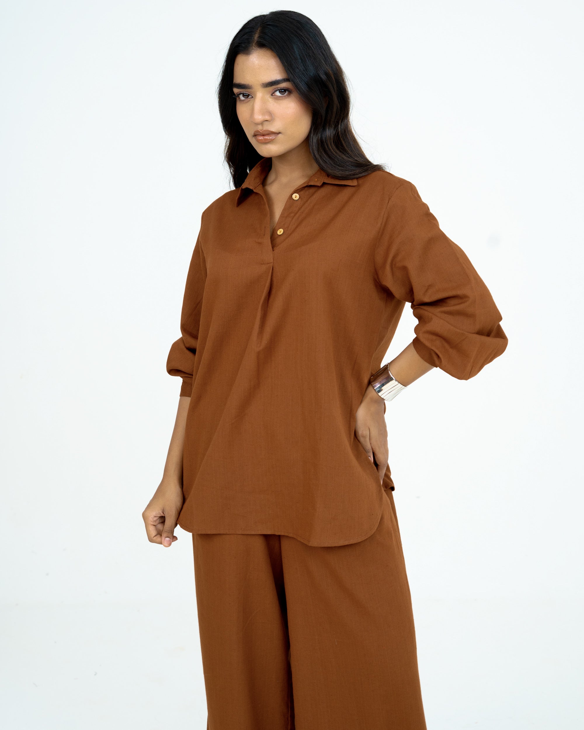 Cove Brown Co-ord Set