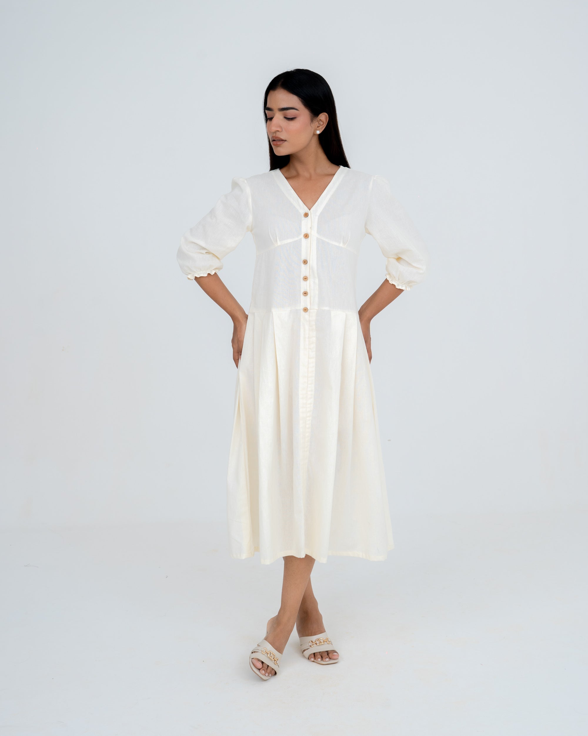 Nova Ivory Dress