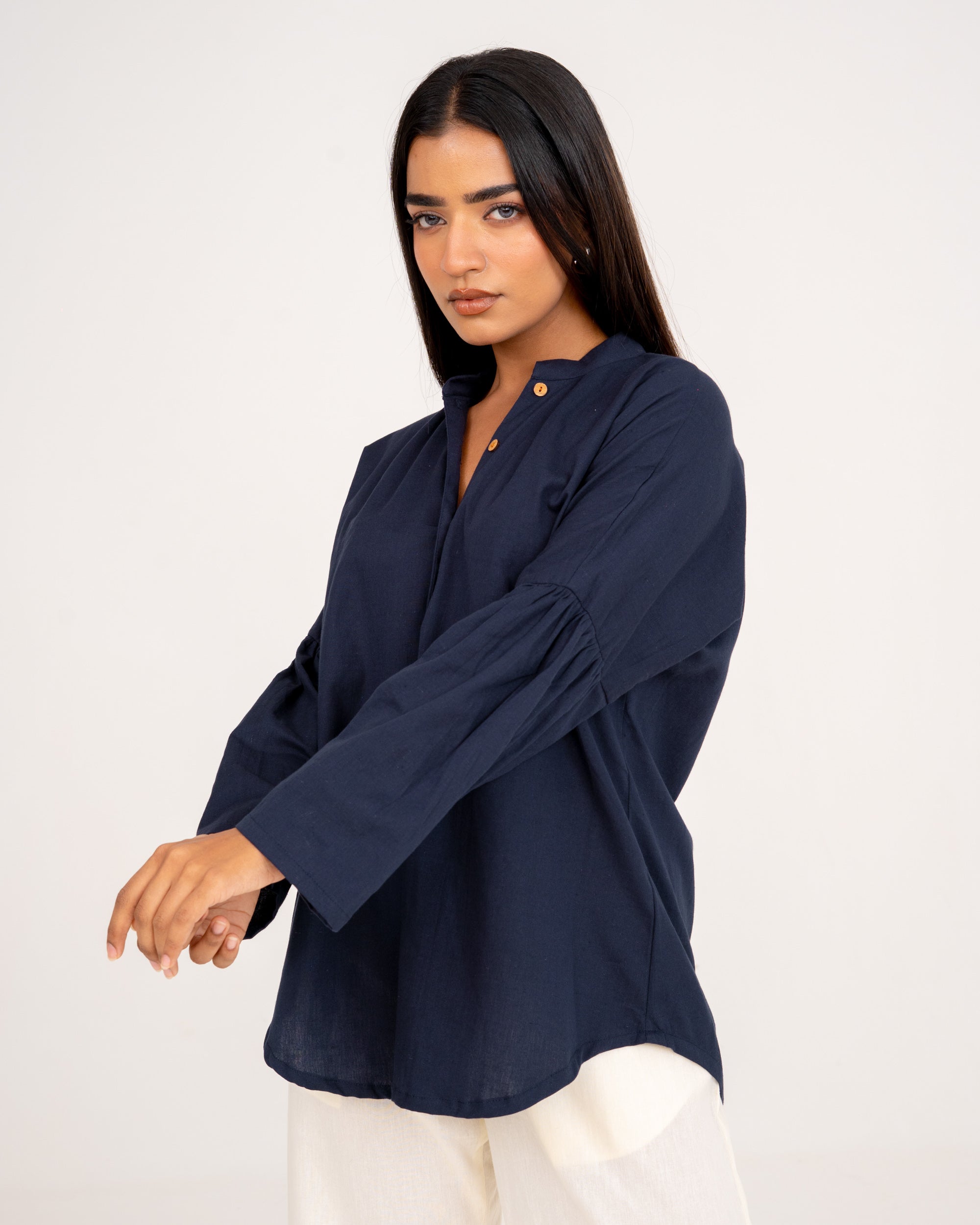 Haven Navy Blue Top