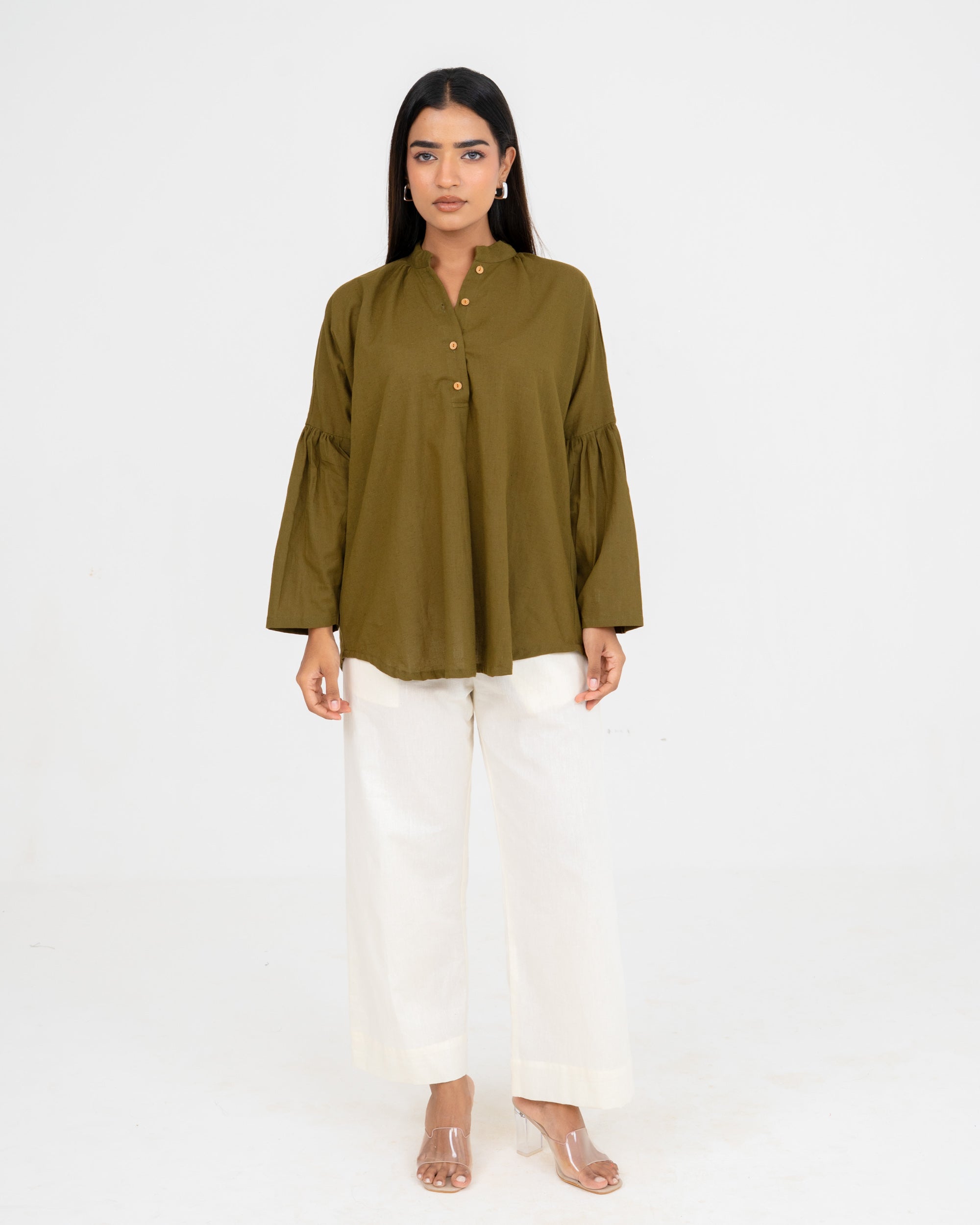 Haven Olive Green Top