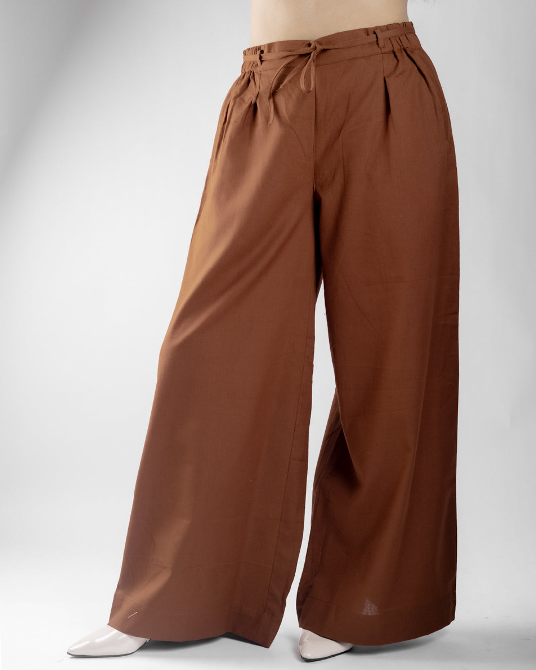 Orin Brown Drawstrings Pants