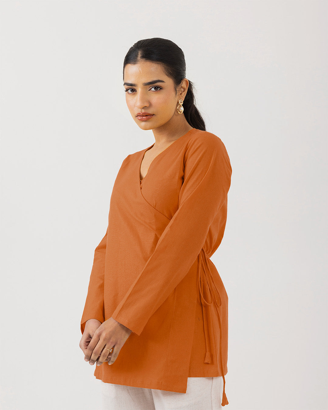 Nest Rust Angarkha Co-ord Set