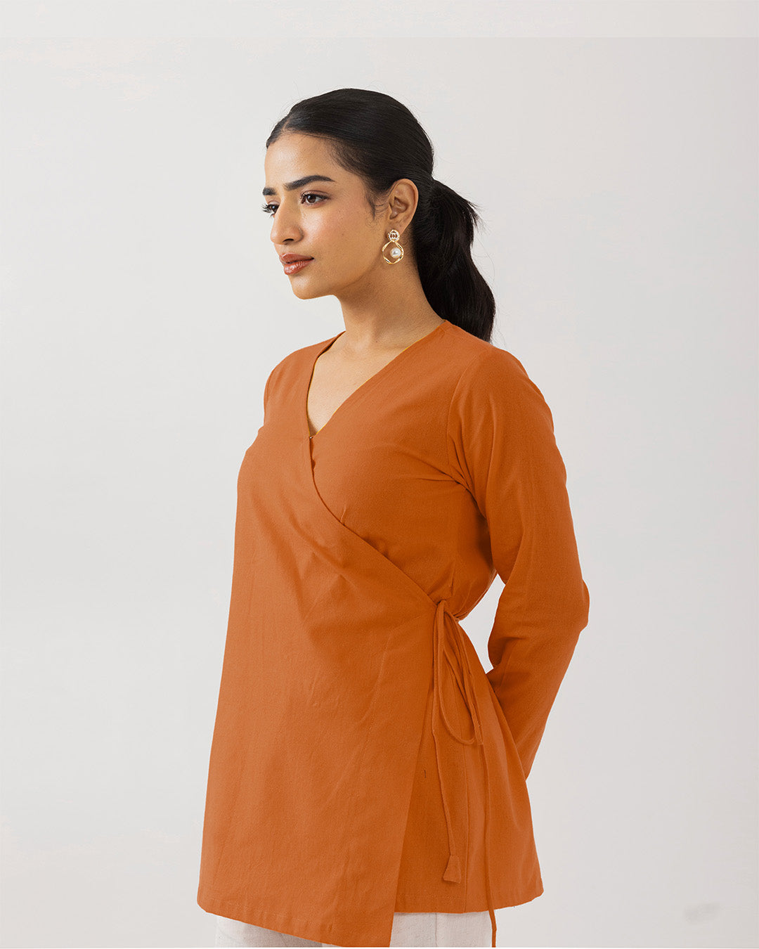 Nest Rust Angarkha Co-ord Set