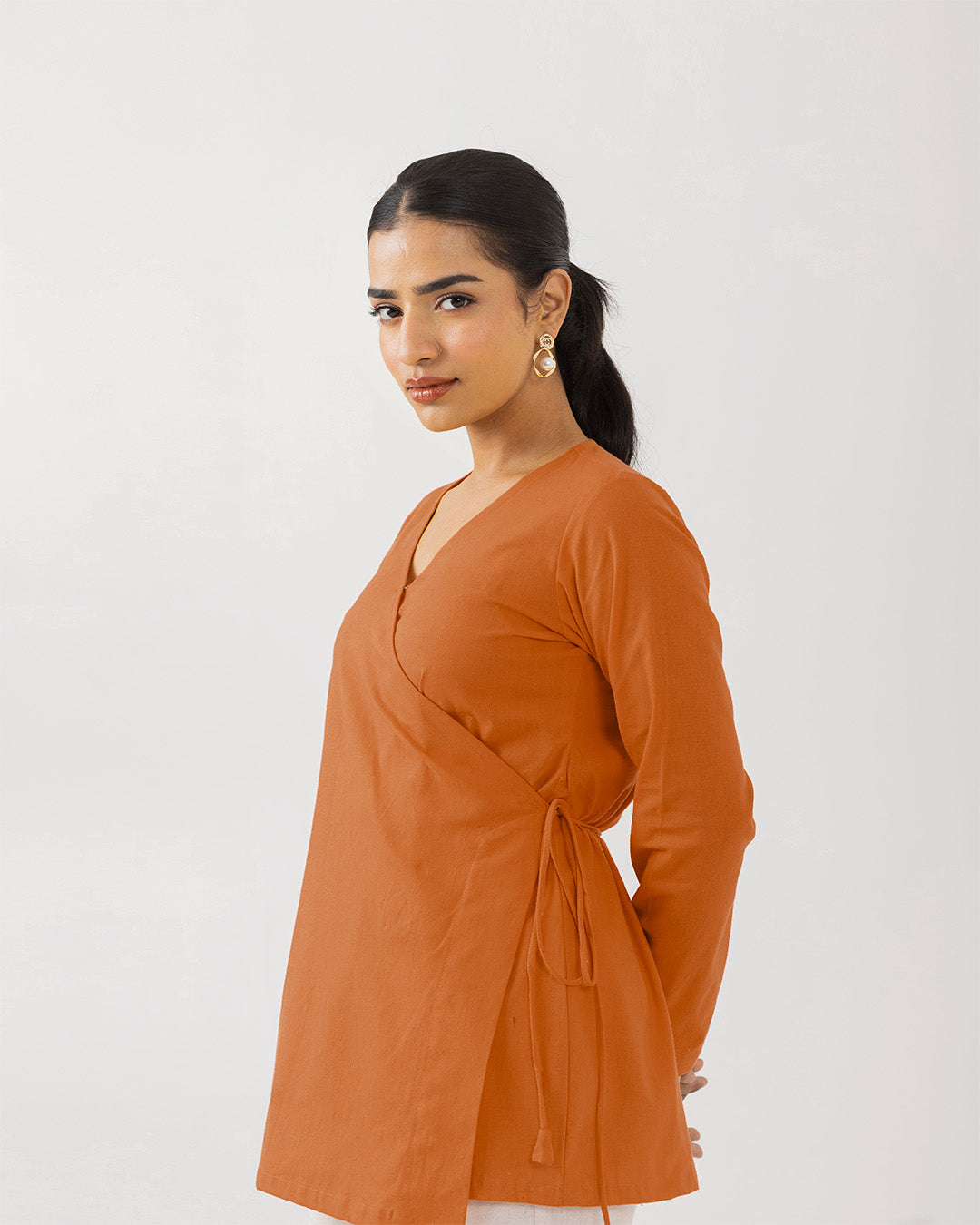 Nest Rust Angarkha Co-ord Set